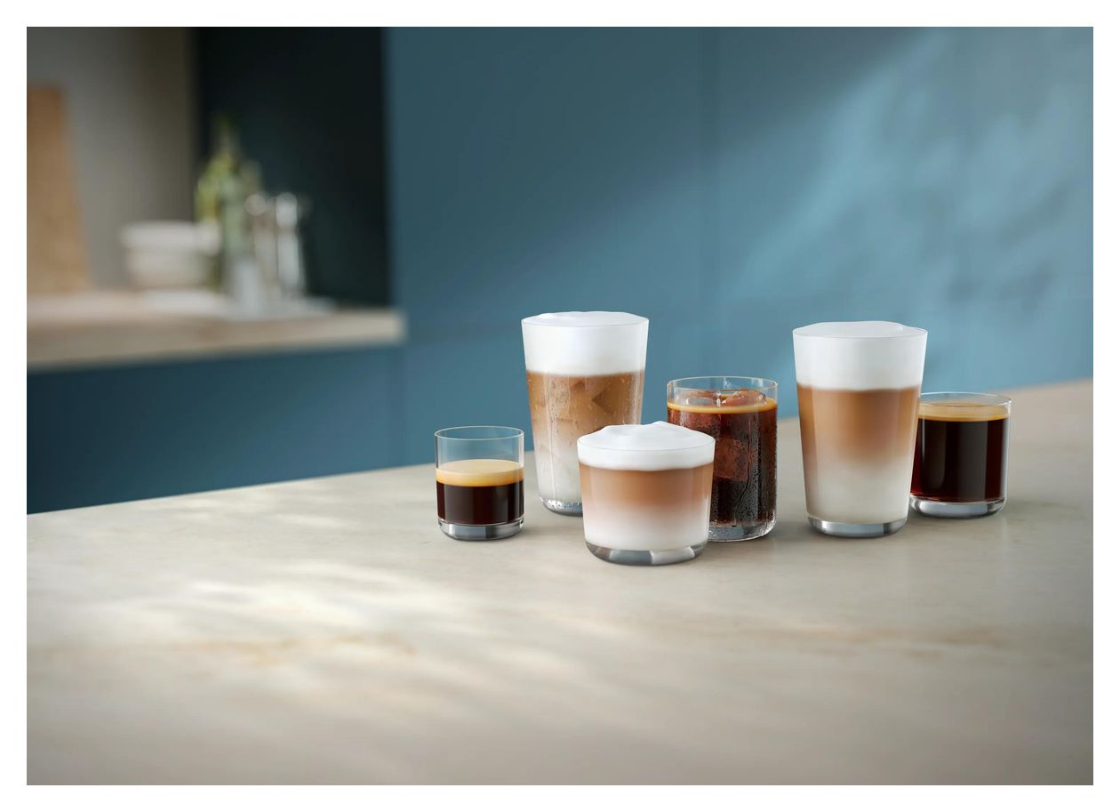 Series 8000 EP8757/92 LatteGo Pro Aromis Kaffeevollautomat 15 bar 1,9 l 275 g  (Grau) 