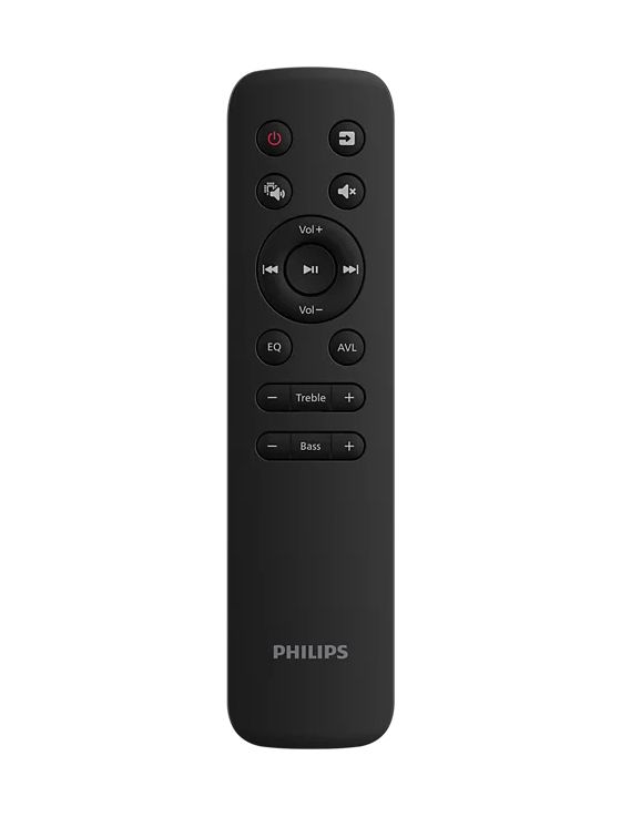 TAB5201/10 Soundbar 80 W 2.0 Kanäle  (Schwarz) 