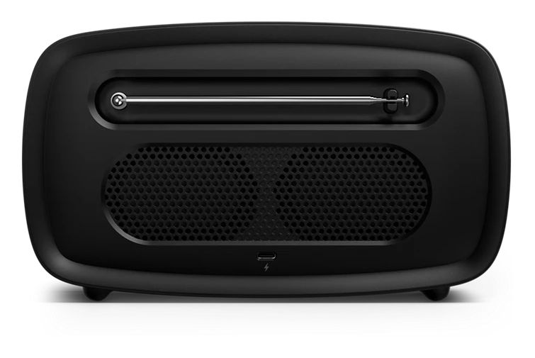 TAV2500C/00 Bluetooth DAB+, FM Radio Tragbar Wasserdicht IPX5  (Schwarz) 
