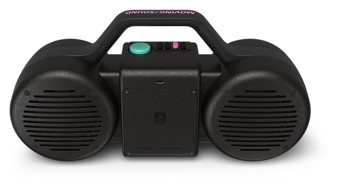 TAMS60 The Roller 60 W Bluetooth Lautsprecher IP67 Laufzeit bis 24 h  (Schwarz) 