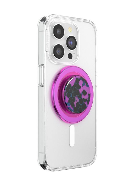 PopGrip Acetate Purple Prism Fingerring  (Schwarz, Violett) 