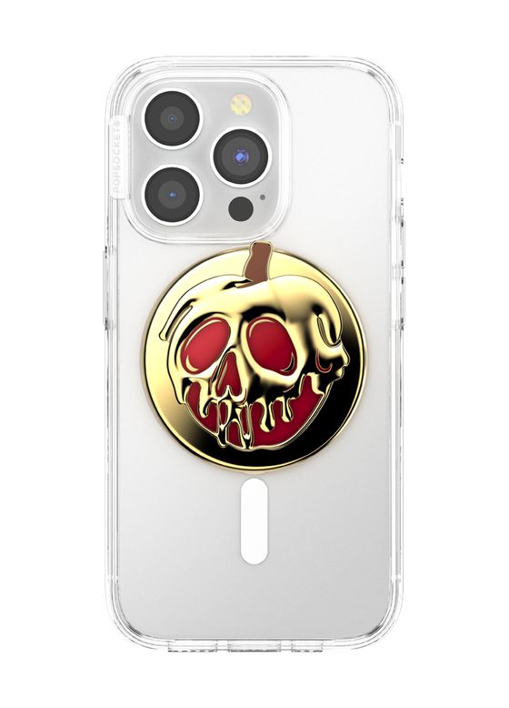 PopGrip für MagSafe Enamel Poison Apple Fingerring für Apple iPhone 12  (Gold, Rot) 