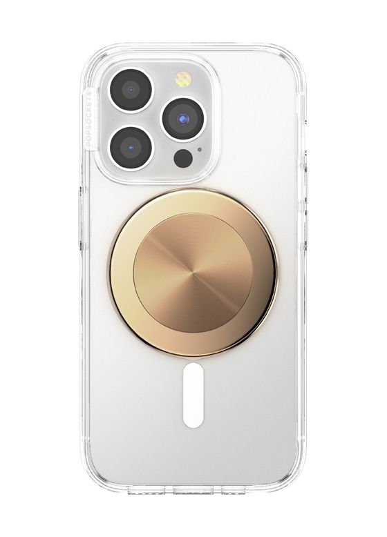 PopGrip MagSafe Radial Gold Aluminum Fingerring für Apple iPhone 12+  (Gold) 