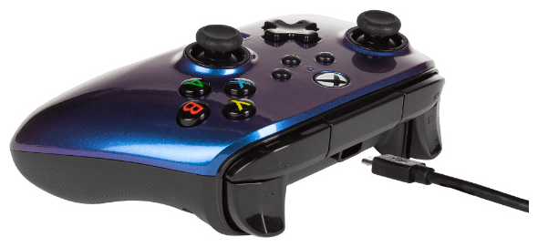 Enhanced Wired Controller Gamepad Xbox Series S, Xbox Series X Kabelgebunden (Schwarz, Blau) 