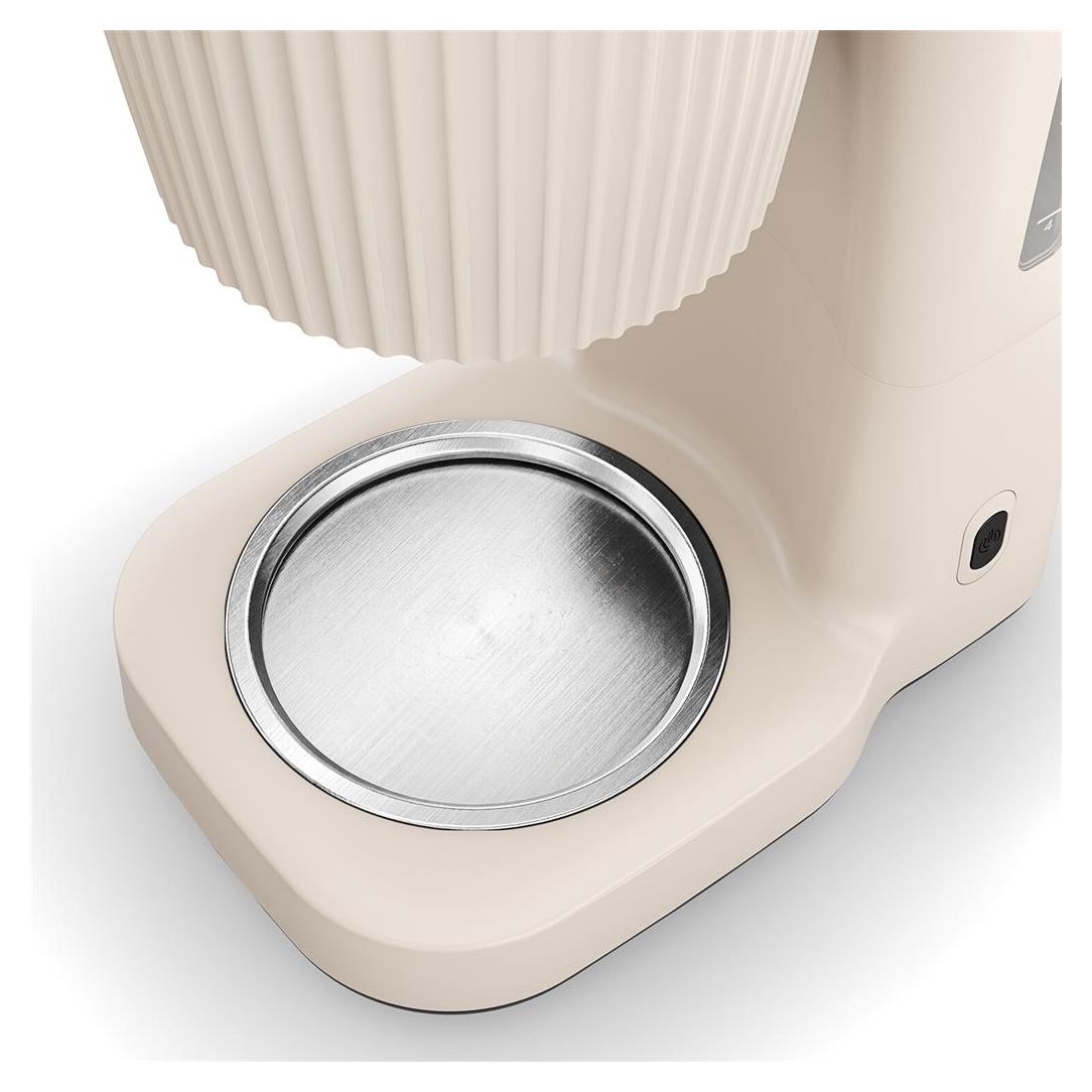 246048 15 Tassen Filterkaffeemaschine 1,5 l  (Elfenbein) 