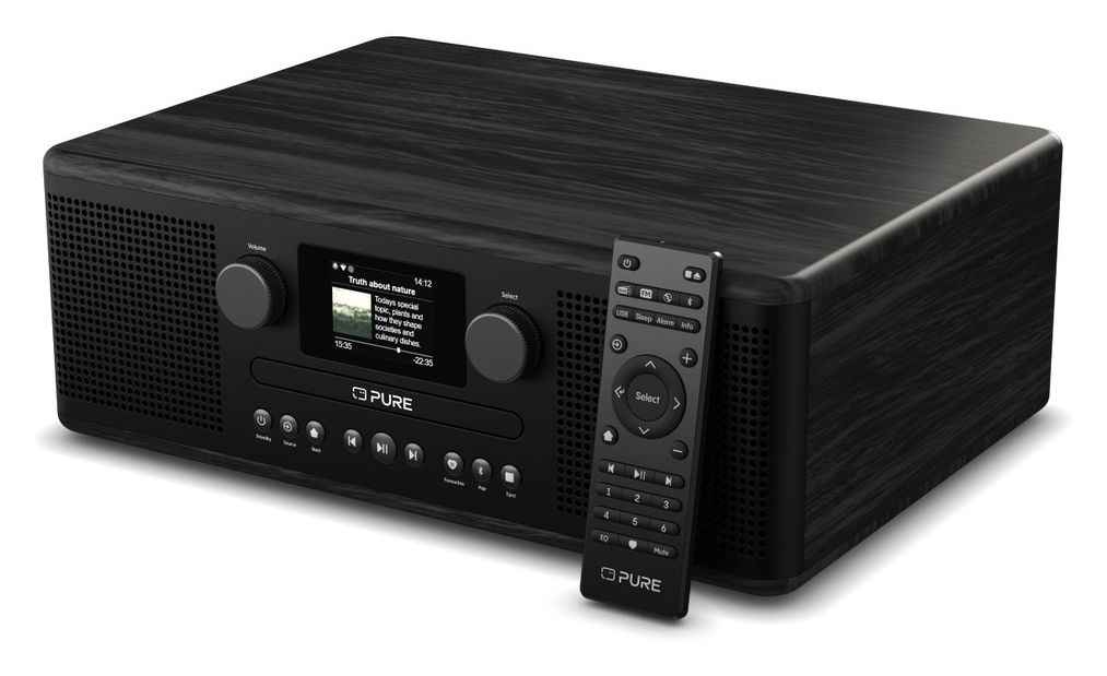 254587 Bluetooth DAB+, FM Radio Internet  (Schwarz) 