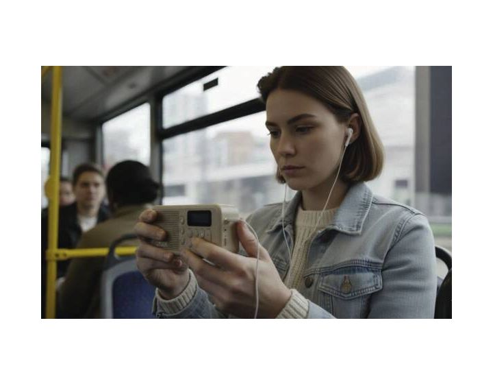 Elan Move Bluetooth DAB+, FM Radio Persönlich  (Grau) 