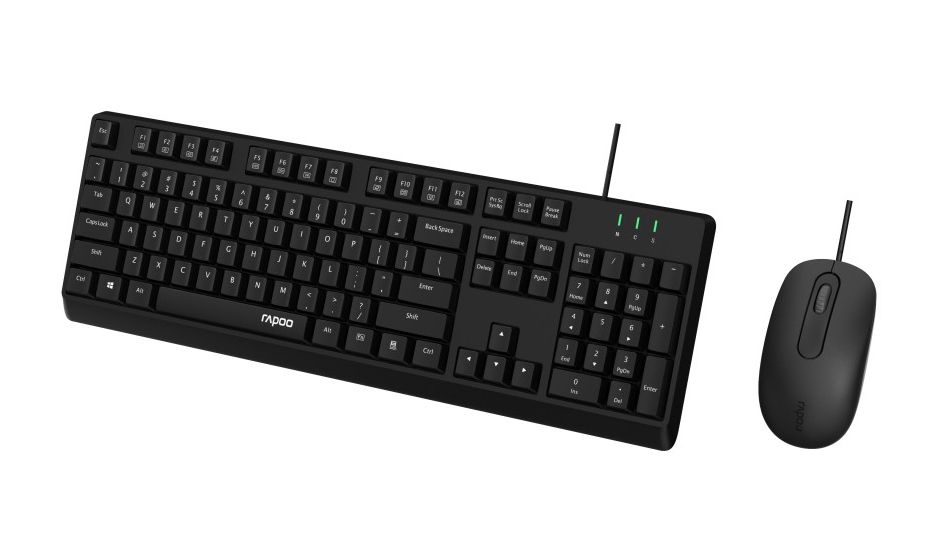 NX1500 Büro Tastatur USB  (Schwarz) 