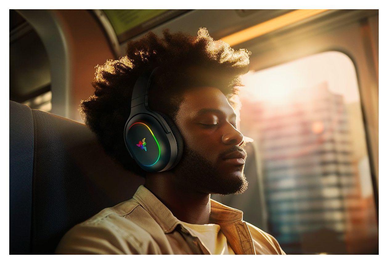 Barracuda X Chroma Over Ear Bluetooth Kopfhörer kabellos 70 h Laufzeit USB Typ-C  (Schwarz) 