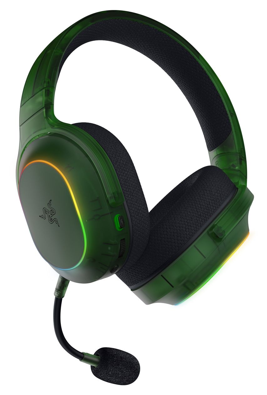Barracuda X Chroma Over Ear Bluetooth Kopfhörer kabellos 70 h Laufzeit  (Grün) 
