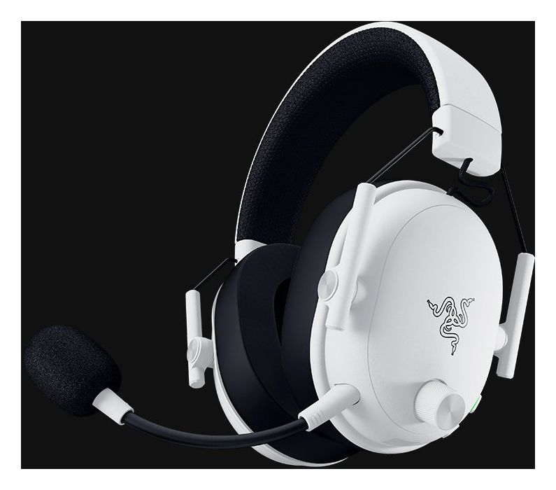 BlackShark V3 Over Ear Bluetooth Kopfhörer kabelgebunden&kabellos USB Typ-A  (Weiß) 