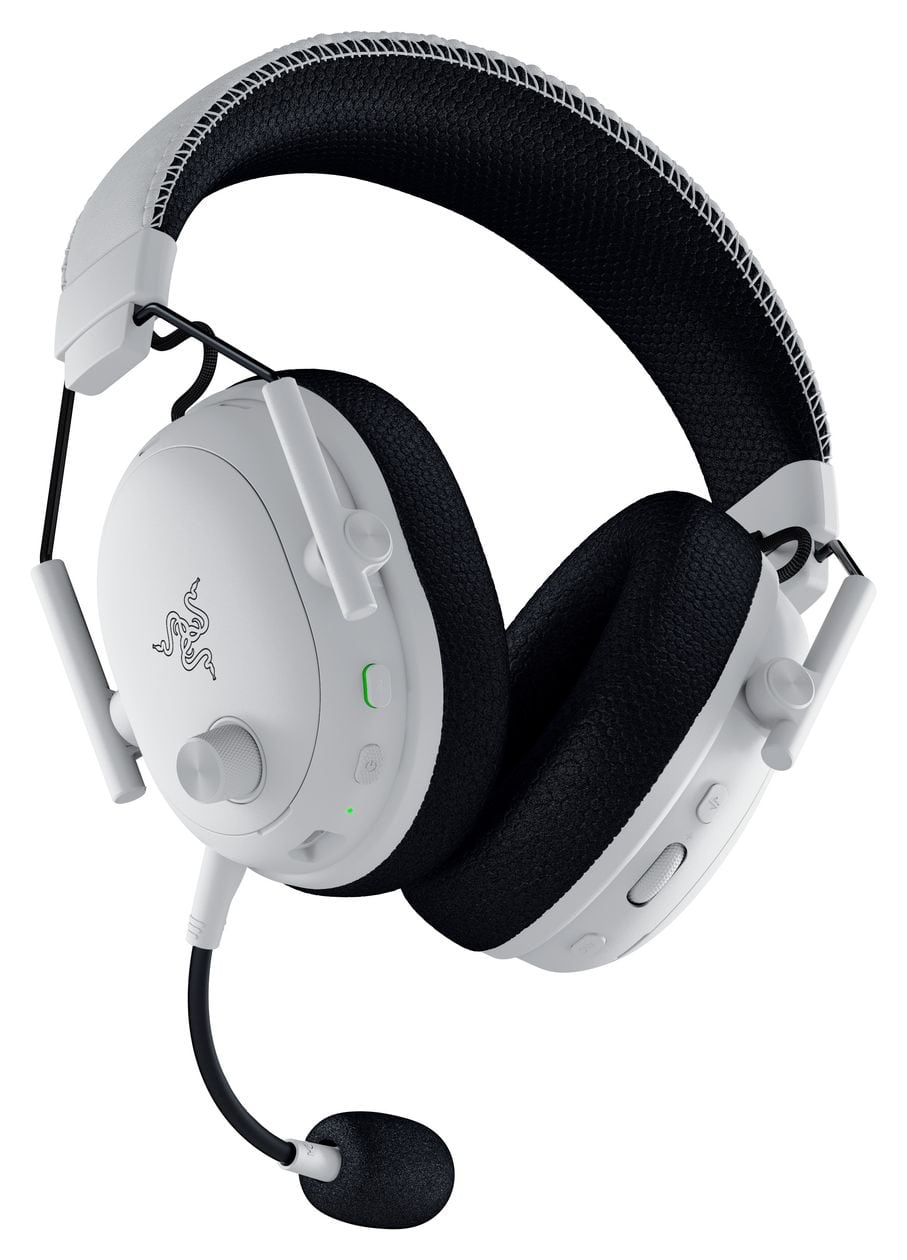BlackShark V3 Pro Over Ear Bluetooth Kopfhörer kabelgebunden&kabellos 70 h Laufzeit  (Weiß) 