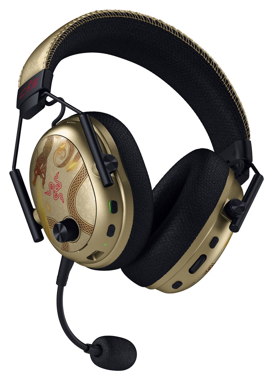 BlackShark V3 Pro Counter-Strike 2 Edition Over Ear Bluetooth Kopfhörer kabelgebunden&kabellos 70 h Laufzeit  (Schwarz) 