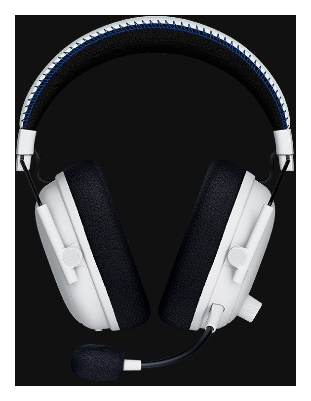BlackShark V3 Pro PlayStation Over Ear Bluetooth Kopfhörer kabelgebunden&kabellos 48 h Laufzeit USB Typ-A  (Weiß) 