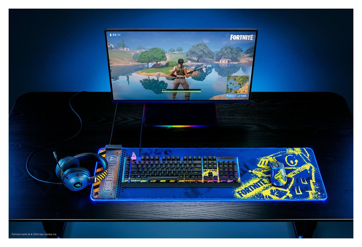 Goliathus Extended Chroma - Fortnite Edition Mauspad  (Mehrfarbig) 