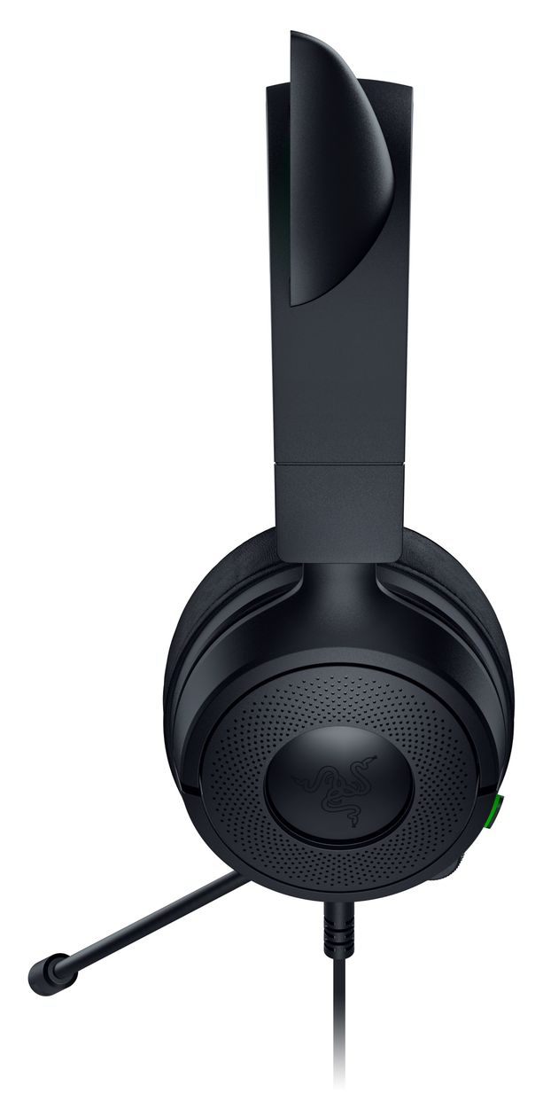 Kraken Kitty V3 X Over Ear Kopfhörer Kabelgebunden USB Typ-A  (Schwarz) 