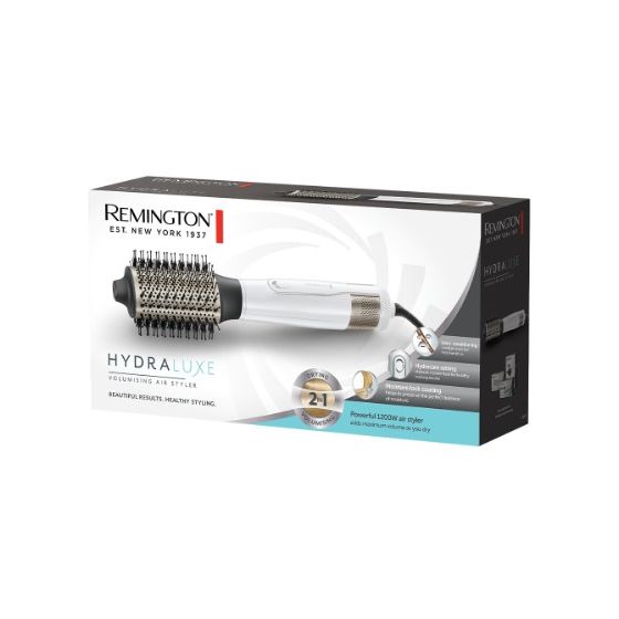 AS8901 HYDRAluxe Warmluftbürste 1200 W (Schwarz, Roségold, Weiß) 