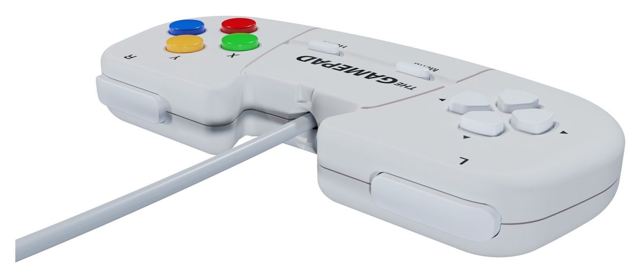 The Gamepad Digital Gamepad für MAC, PC, ZX Spectrum  (Weiß) 