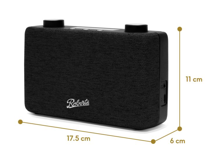 Play 11 DAB, DAB+, FM Radio Tragbar  (Schwarz) 