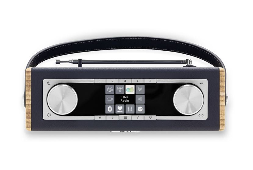 Rambler Max Bluetooth DAB, DAB+, FM Radio Tragbar  (Blau, Navy) 