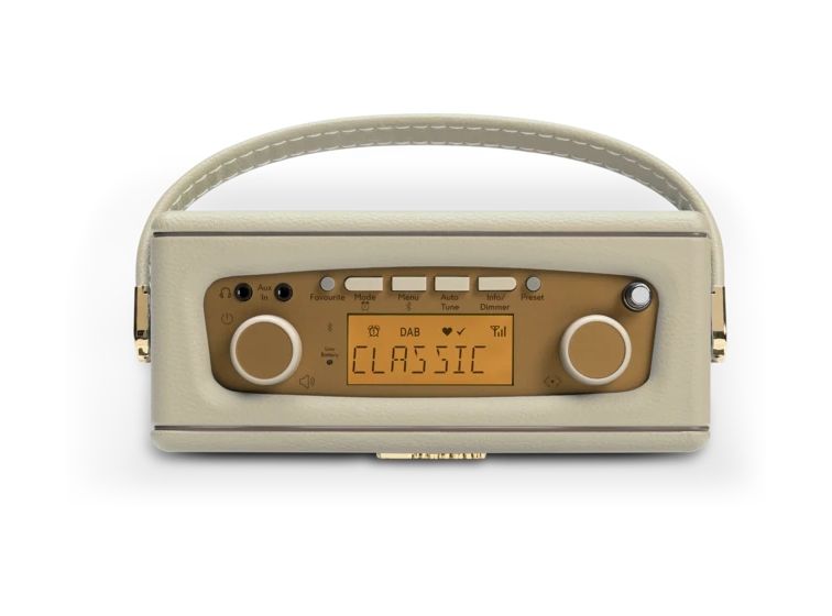 Revival Uno BT Bluetooth DAB, DAB+, FM Radio Tragbar  (Cremefarben) 