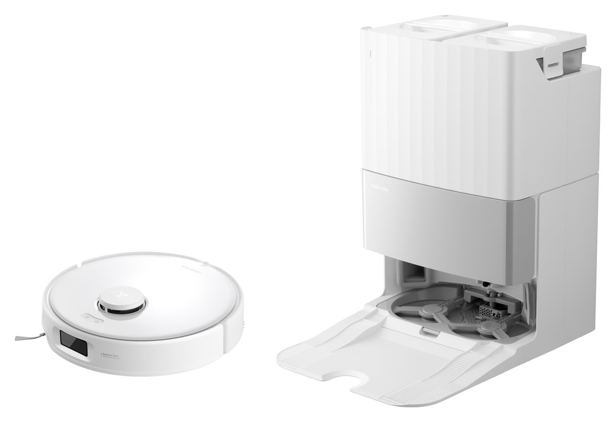 Qrevo Edge 5V1 Saugroboter nass/trocken 190 min Akku 18500 Pascal Leistung  (Weiß) 