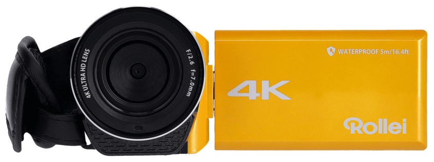 UHD Unterwasser-Camcorder Movieline von 5m Rollei Technomarkt expert Waterproof