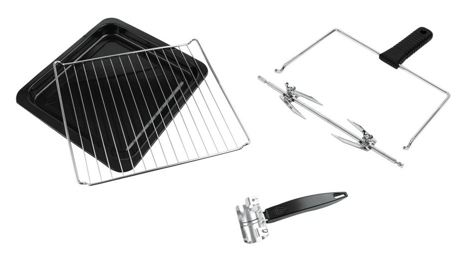 BG1550 Back+Grill Ofen 1550W 30l 4 Einschubebenen Drehspieß 
