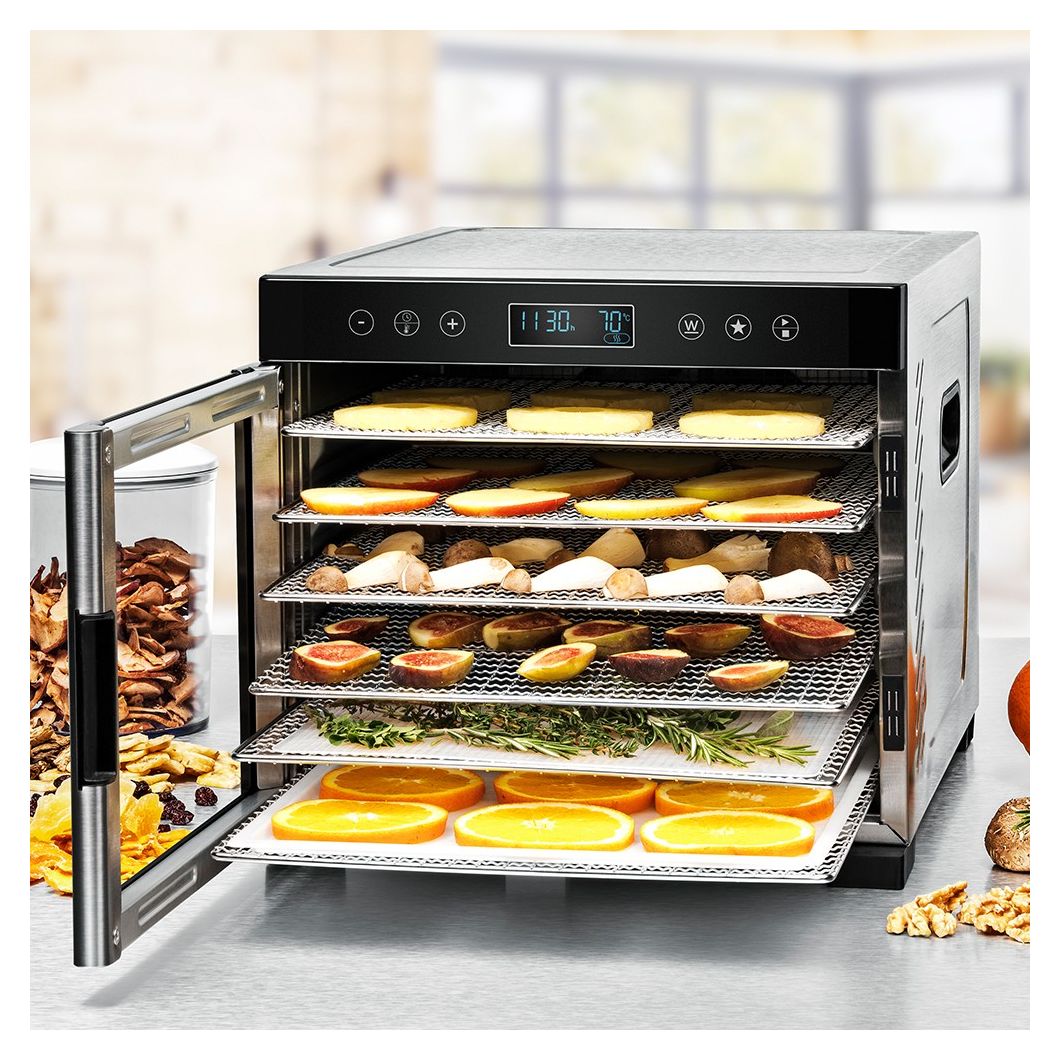 DA950 Dörrautomat 600 W 99 h Maximale Timer-Zeit 6 1 Dörrgitter 