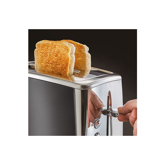 23221-56 Luna Toaster 1550 W 2 Scheibe(n) 6 Stufen  (Schwarz, Grau) 