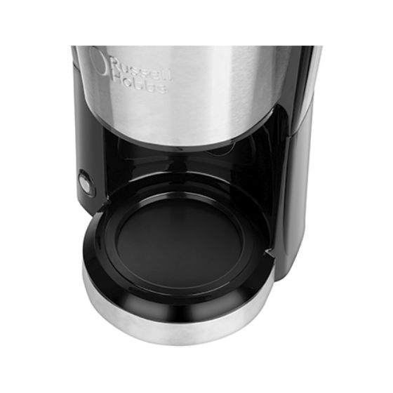 24210-56 Compact Home 5 Tassen Filterkaffeemaschine 0,6 l  (Schwarz, Edelstahl) 