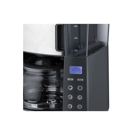 25610-56 Grind and Brew 10 Tassen Filterkaffeemaschine 1,2 l  (Schwarz, Edelstahl) 