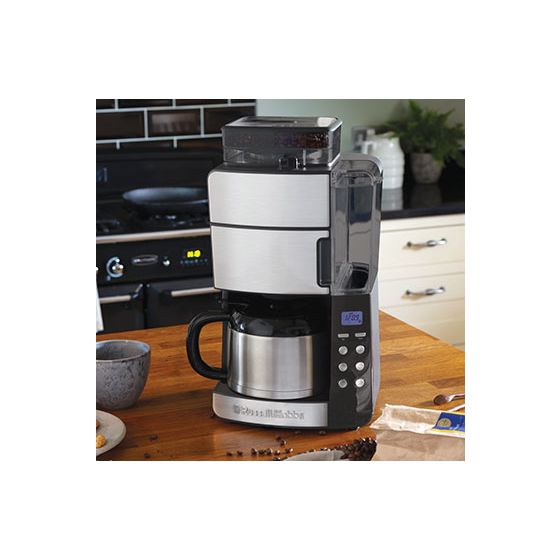 25620-56 Grind and Brew 10 Tassen Filterkaffeemaschine 1,0 l  (Grau / Edelstahl) 