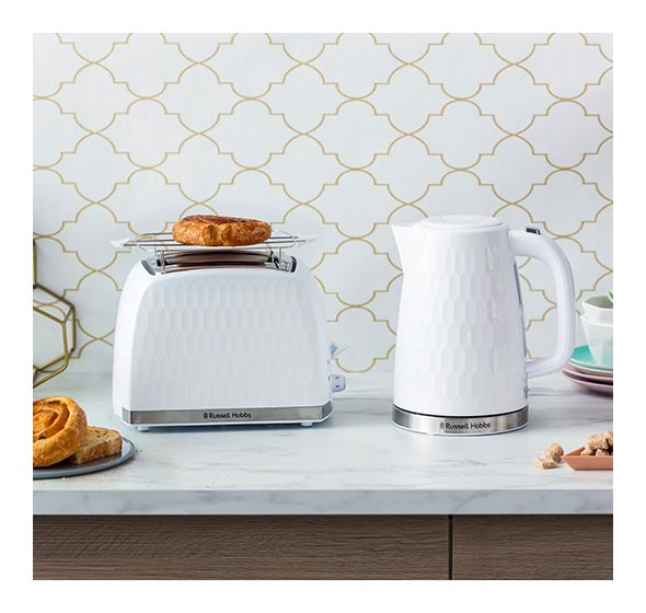26060-56 Honeycomb Toaster 850 W 2 Scheibe(n) 6 Stufen  (Weiß) 