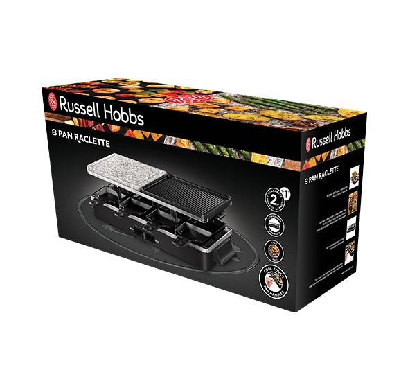 26280-56 Multi Raclette 3 in 1 8 Person(en) 1400 W 