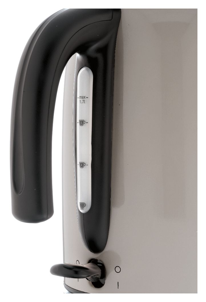 28511-70 Colours Plus 1,7 l Wasserkocher 2400 W (Schwarz, Cremefarben) 