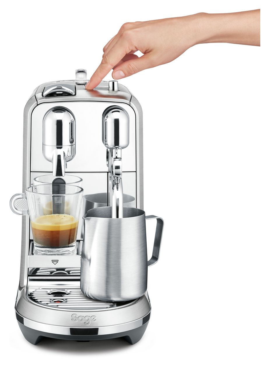 Creatista Plus Nespresso Kapselmaschine 19 bar 1,5 l  (Silber) 