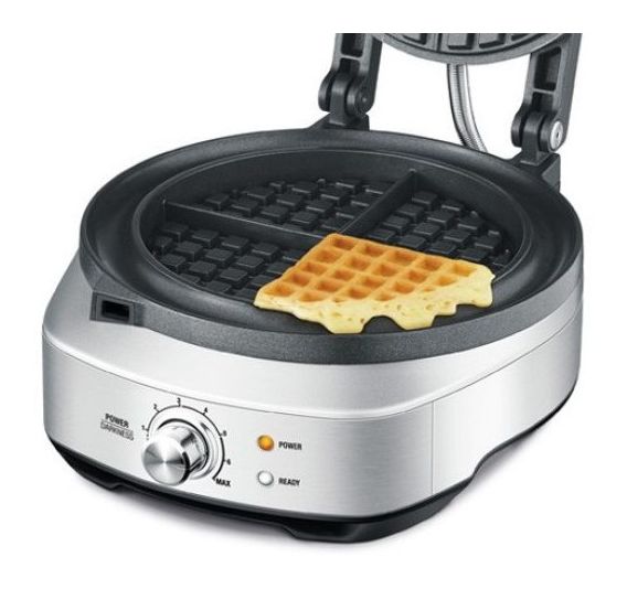 the No-mess Waffle Waffeleisen dreieckig für 4 Waffel(n) 