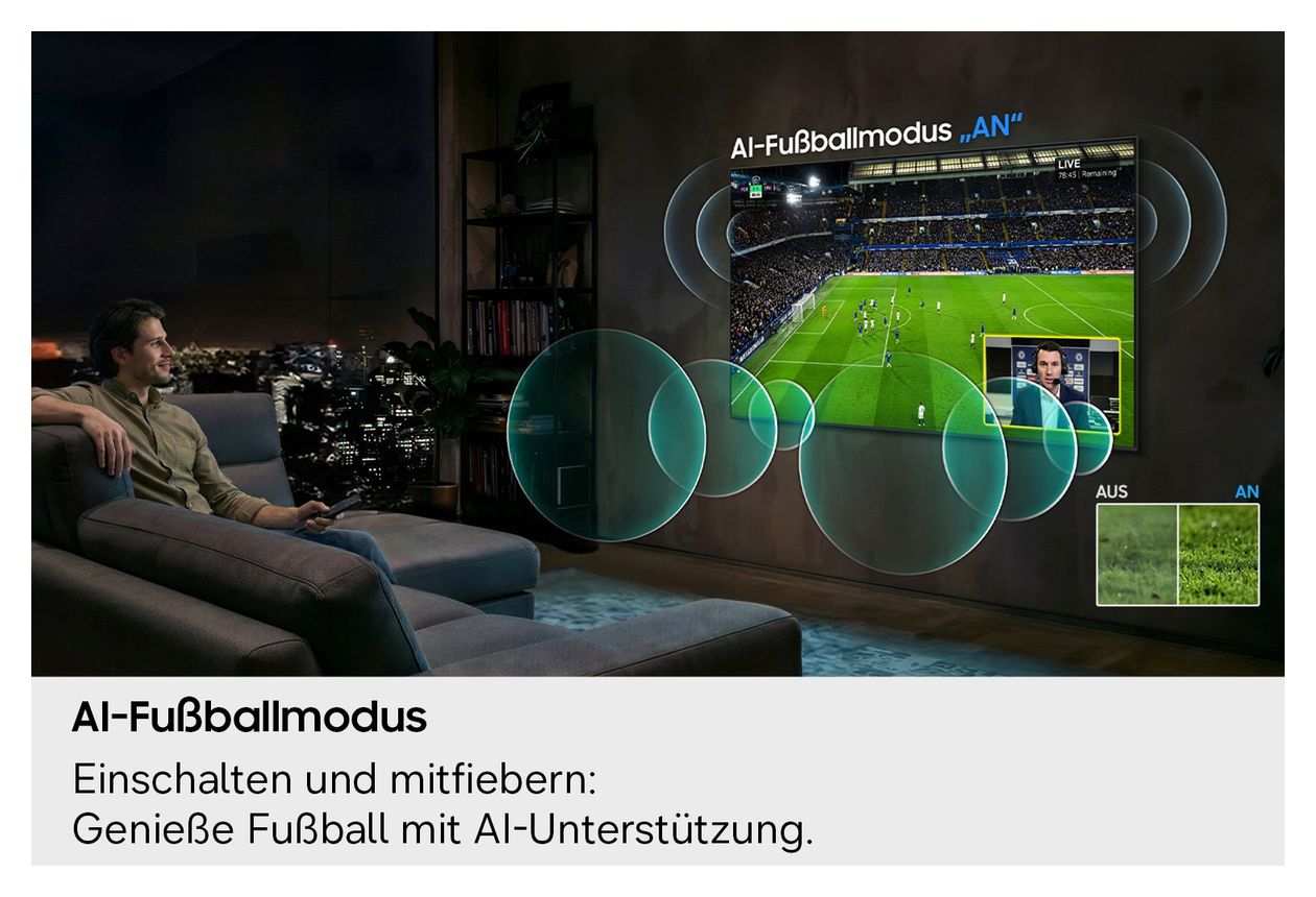 GU85M80HAUXZG LED 2,16 m (85 Zoll) Fernseher 4K Ultra HD VESA 400 x 300 mm 