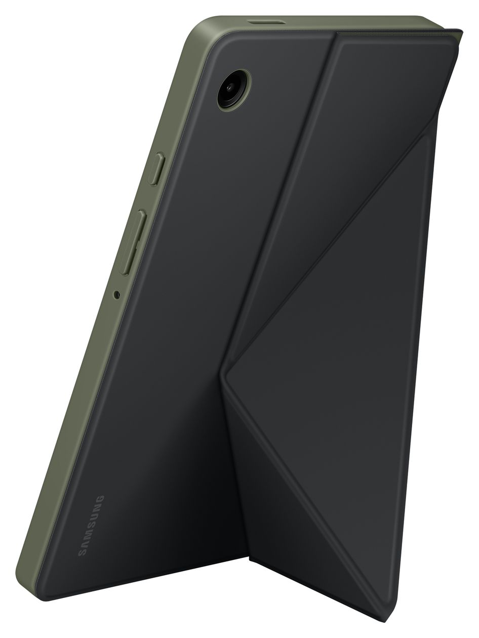 Book Cover Folio für Samsung Galaxy Tab A9 bis 22,1 cm (8.7") Stoßfest, Kratzresistent (Schwarz) 