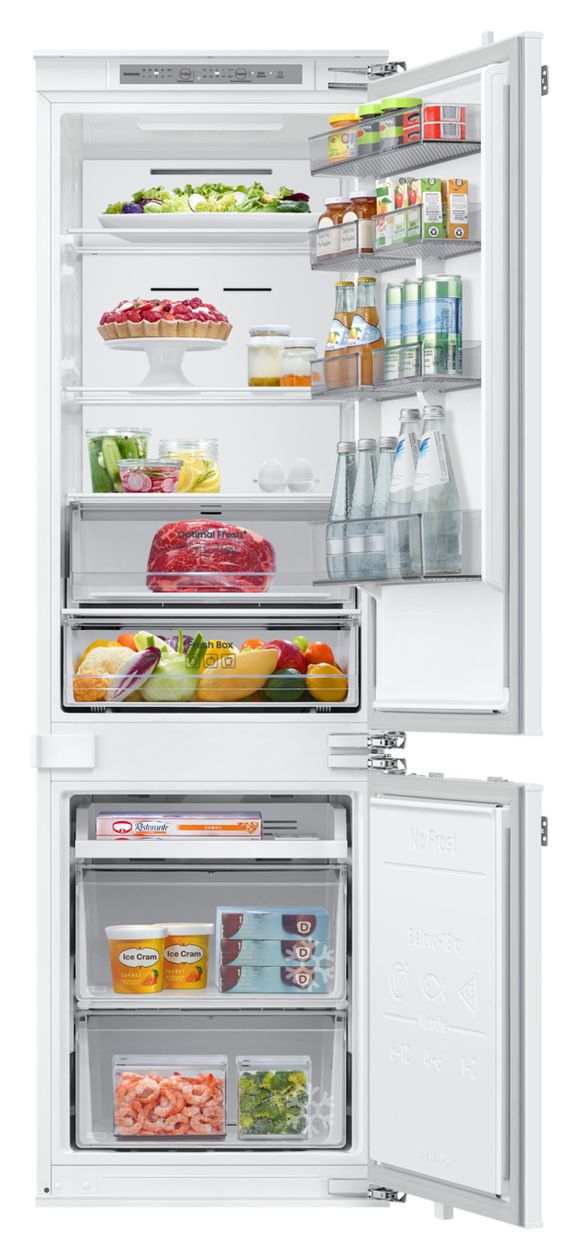 BRB70F26DEF0 193 l / 74 l Einbau Kühl-/Gefrierkombination 231 kWh NoFrost 