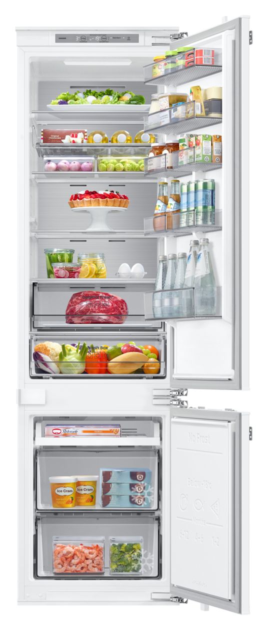 BRB80F30ADF0 223 l / 74 l Einbau Kühl-/Gefrierkombination 183 kWh NoFrost 
