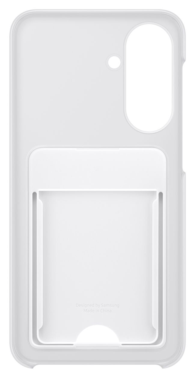 Card Slot Case Cover für Samsung Galaxy A27 5G  (Hellgrau) 