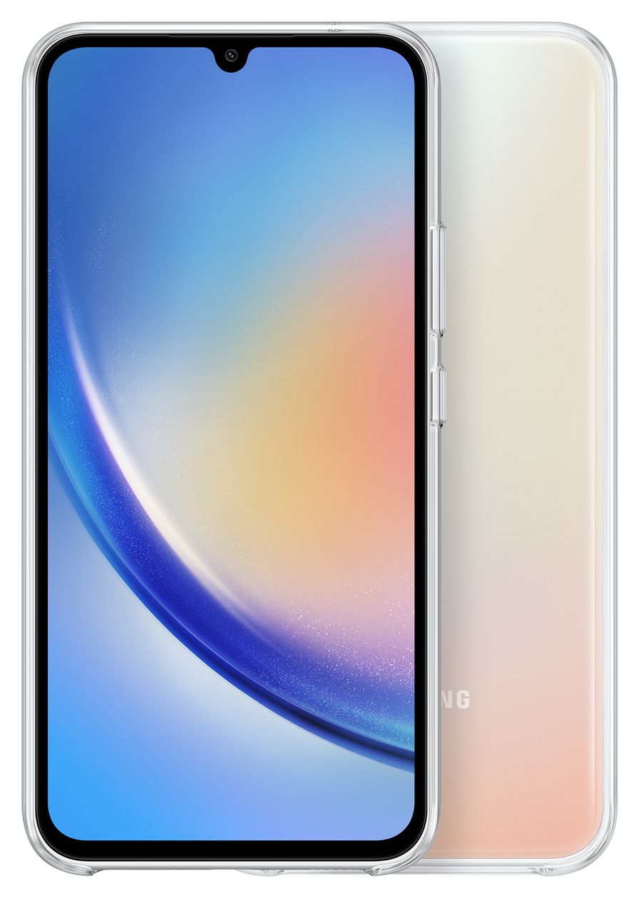 Clear Cover für Samsung Galaxy A34  (Transparent) 