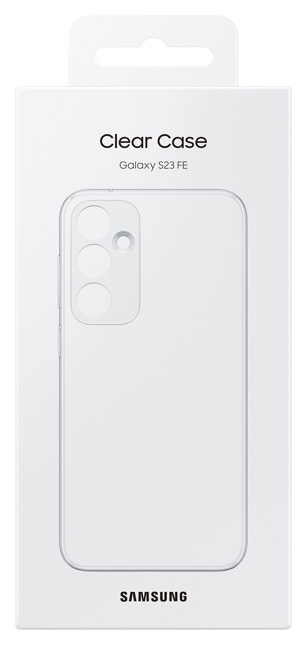 Clear Cover für Samsung Galaxy S23FE  (Transparent) 