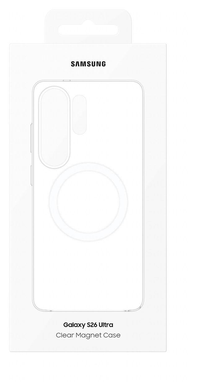 Clear Magnet Case Cover für Samsung Samsung S26 Ultra  (Transparent) 