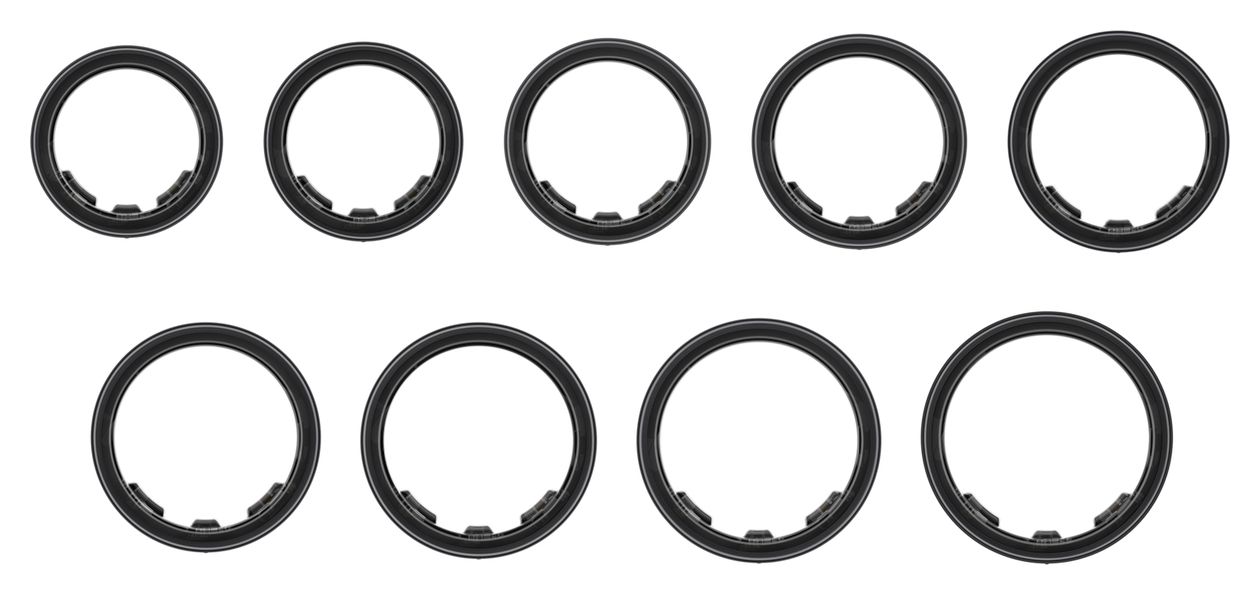 Galaxy Ring Smart Ring Größe 8  (Schwarz) 