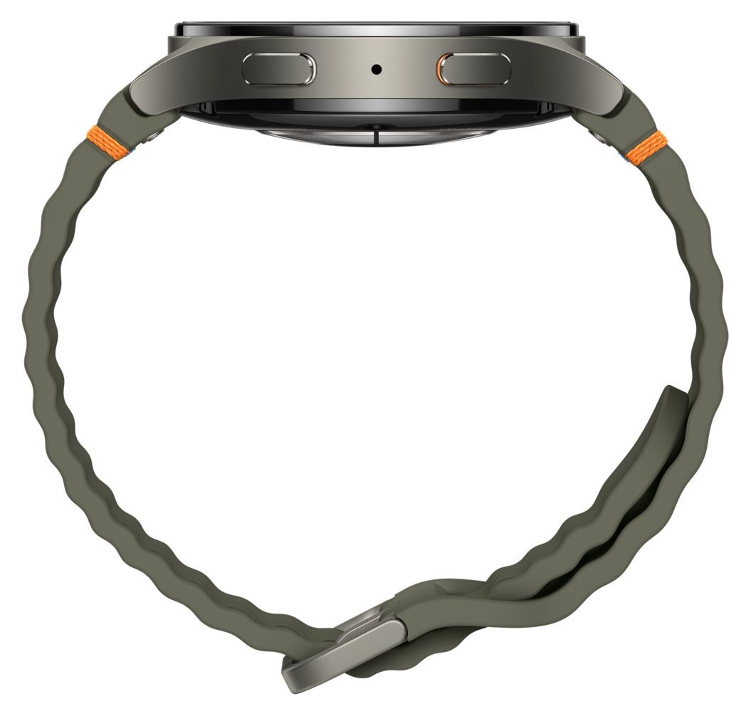 Galaxy Watch7 Digital 44 mm M/L Smartwatch Rund IP68 327 ppi  (Grün) 