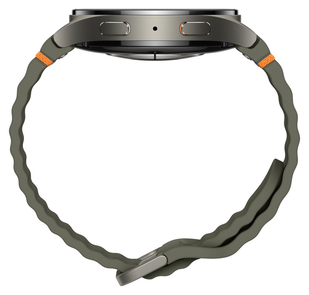 Galaxy Watch7 Digital 44 mm M/L Smartwatch Rund IP68 327 ppi 4G  (Grün) 
