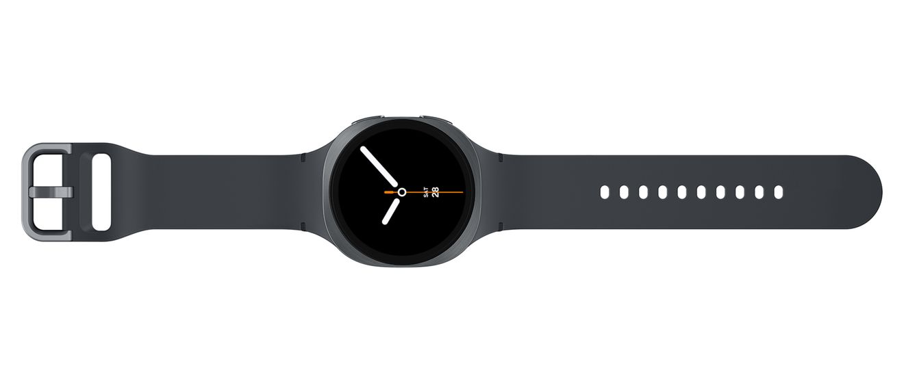 Galaxy Watch8 40 mm Smartwatch Rund IP68 327 ppi 4G  (Graphit) 